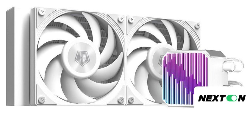 Система жидкостного охлаждения для процессора ID-Cooling DX240 Max White - Изображение №1 — Интернет-магазин Nexton