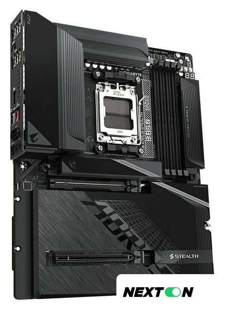 Материнская плата Gigabyte B850 Aorus Stealth - Изображение №2 — Интернет-магазин Nexton