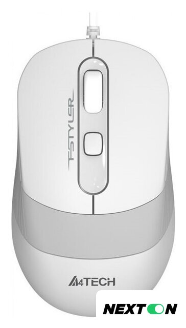 Мышь A4Tech Fstyler FM10 (белый/серый) - Изображение №1 — Интернет-магазин Nexton