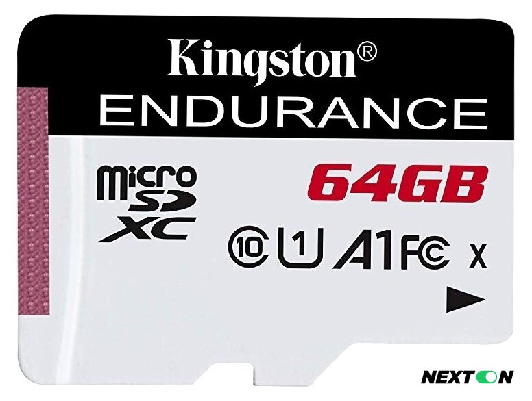 Карта памяти Kingston High Endurance microSDXC 64GB - Изображение №1 — Интернет-магазин Nexton