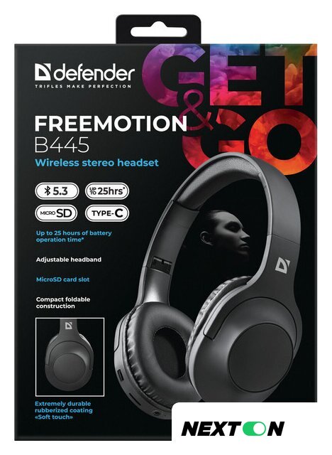 Наушники Defender FreeMotion B445 - Изображение №11 — Интернет-магазин Nexton