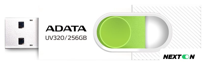 USB Flash ADATA UV320 256GB AUV320-256G-RWHGN - Изображение №1 — Интернет-магазин Nexton