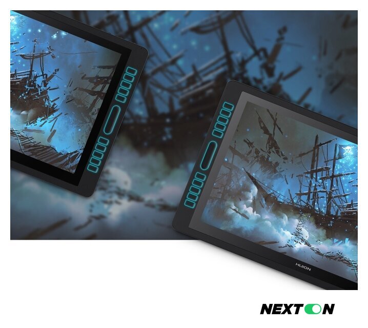 Графический монитор Huion Kamvas Pro 22 (2019) - Изображение №4 — Интернет-магазин Nexton