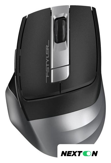 Мышь A4Tech Fstyler FG35 (черный/серебристый) - Изображение №1 — Интернет-магазин Nexton