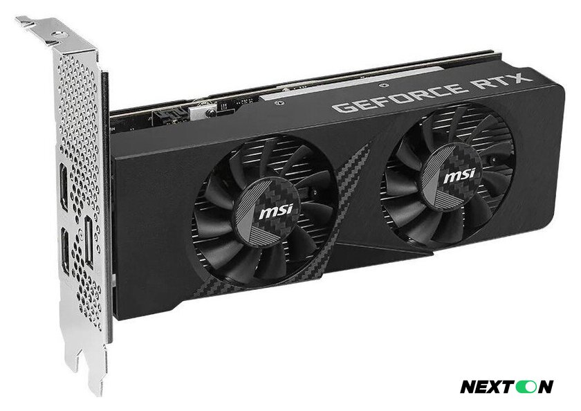 Видеокарта MSI GeForce RTX 3050 LP E 6G OC - Изображение №1 — Интернет-магазин Nexton