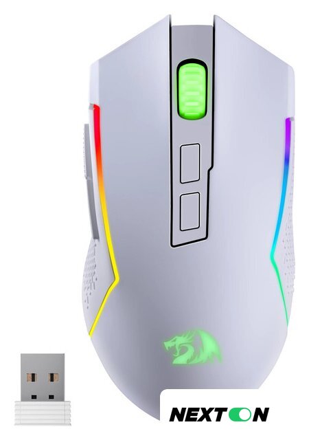 Игровая мышь Redragon Trident (белый) - Изображение №2 — Интернет-магазин Nexton
