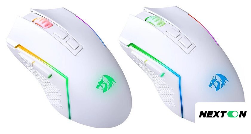 Игровая мышь Redragon Trident (белый) - Изображение №5 — Интернет-магазин Nexton