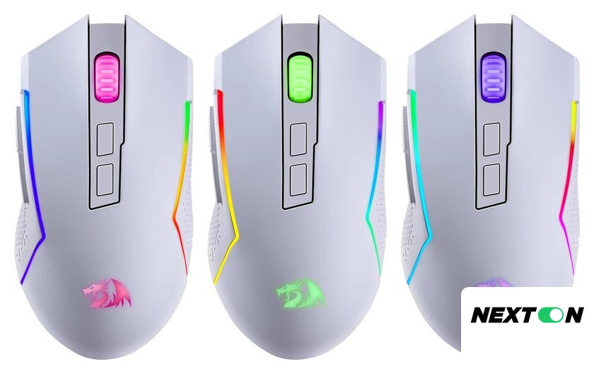 Игровая мышь Redragon Trident (белый) - Изображение №4 — Интернет-магазин Nexton