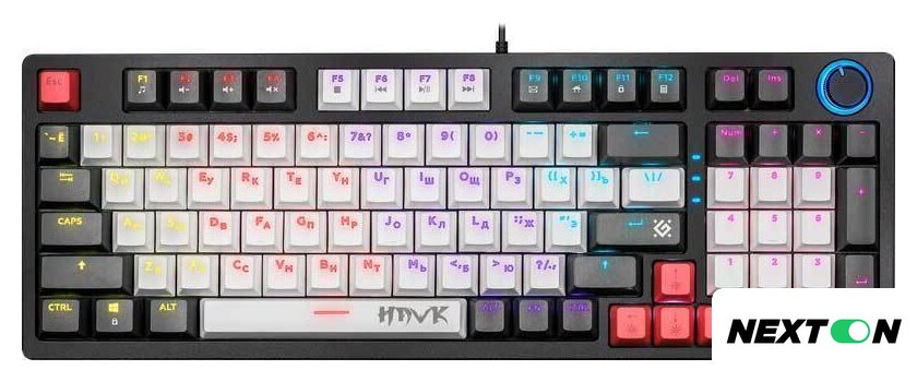 Клавиатура Defender Hawk GK-418 (черный, Outemu Red) - Изображение №1 — Интернет-магазин Nexton