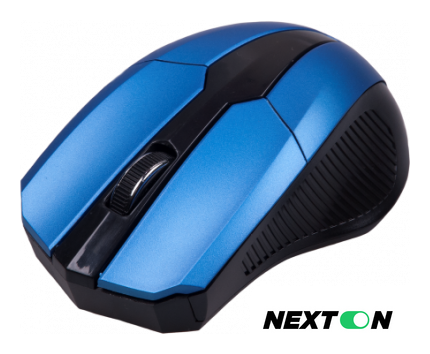 Мышь Ritmix RMW-560 (черный/синий) - Изображение №1 — Интернет-магазин Nexton