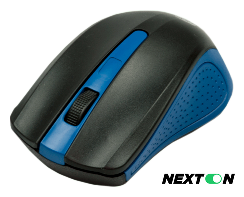 Мышь Ritmix RMW-555 (черный/синий) - Изображение №1 — Интернет-магазин Nexton