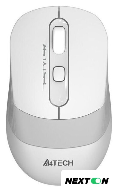 Мышь A4Tech Fstyler FG10S (белый/серый) - Изображение №1 — Интернет-магазин Nexton