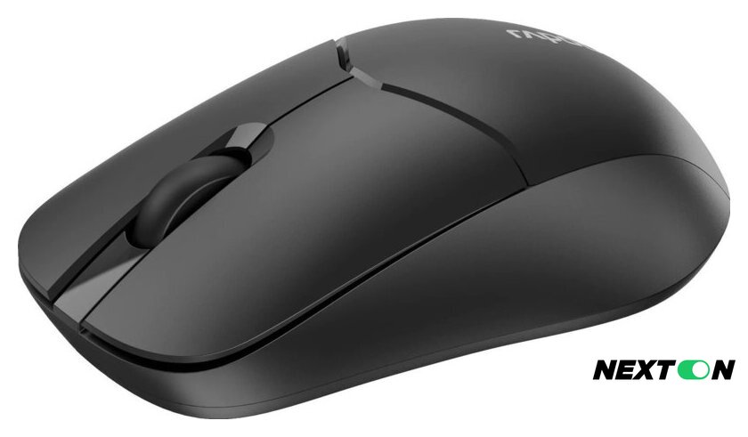 Мышь Rapoo 1510 (черный) - Изображение №2 — Интернет-магазин Nexton