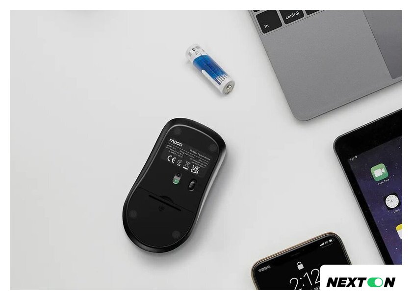 Мышь Rapoo 1510 (черный) - Изображение №7 — Интернет-магазин Nexton
