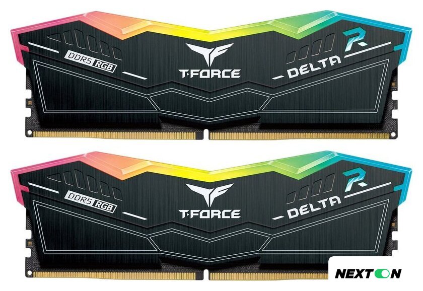 Оперативная память Team T-Force Delta RGB 2x32ГБ DDR5 6400 МГц FF3D564G6400HC30CDC01 - Изображение №1 — Интернет-магазин Nexton