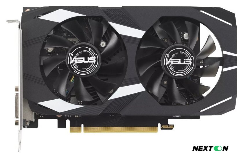 Видеокарта ASUS Dual GeForce RTX 3050 OC Edition 6GB DUAL-RTX3050-O6G - Изображение №1 — Интернет-магазин Nexton
