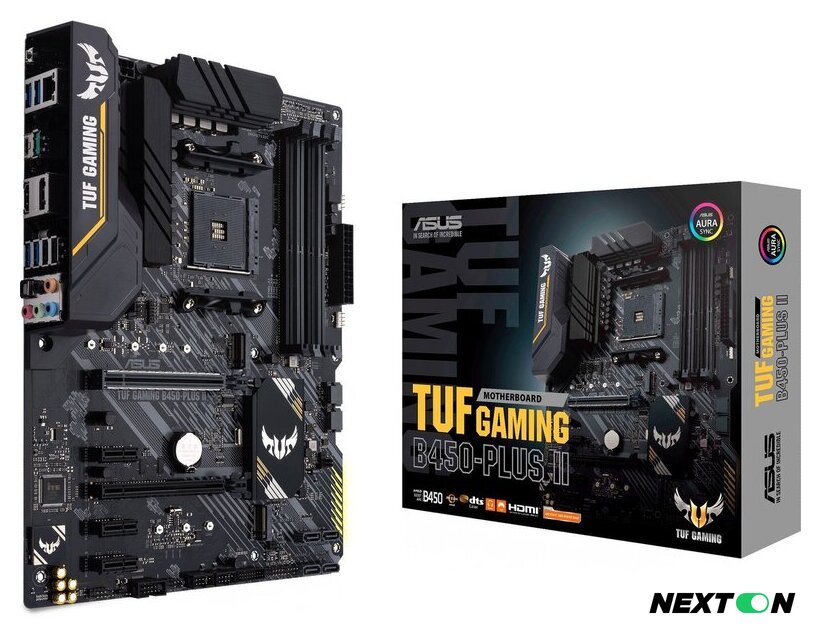Материнская плата ASUS TUF Gaming B450-PLUS II - Изображение №3 — Интернет-магазин Nexton