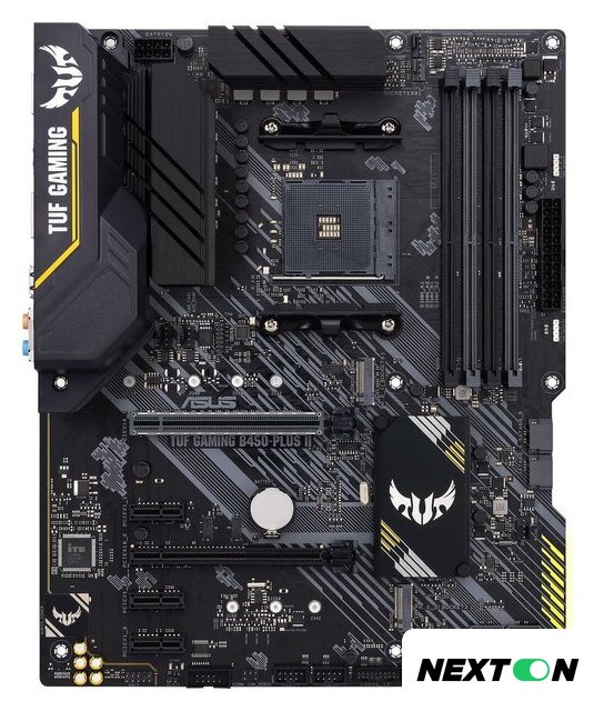 Материнская плата ASUS TUF Gaming B450-PLUS II - Изображение №1 — Интернет-магазин Nexton