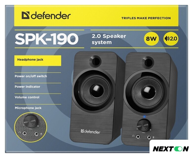 Акустика Defender SPK-190 - Изображение №4 — Интернет-магазин Nexton