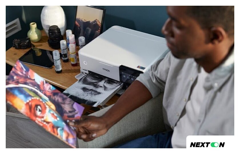 МФУ Epson L8160 (белый) - Изображение №9 — Интернет-магазин Nexton