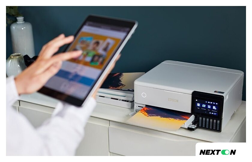 МФУ Epson L8160 (белый) - Изображение №8 — Интернет-магазин Nexton