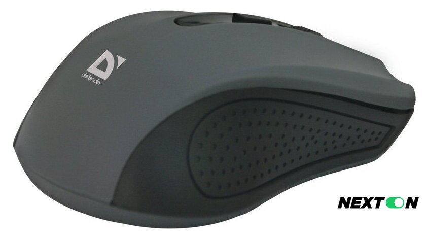 Мышь Defender Accura MM-935 (серый) - Изображение №3 — Интернет-магазин Nexton