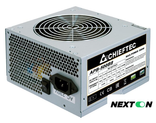Блок питания Chieftec Value APB-500B8 - Изображение №1 — Интернет-магазин Nexton