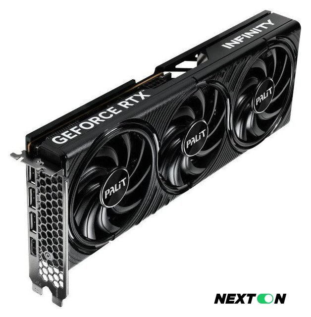 Видеокарта Palit GeForce RTX 5060 Ti Infinity 3 16GB NE7506T019T1-GB2061S - Изображение №1 — Интернет-магазин Nexton