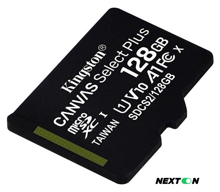 Карта памяти Kingston Canvas Select Plus microSDXC 128GB - Изображение №2 — Интернет-магазин Nexton