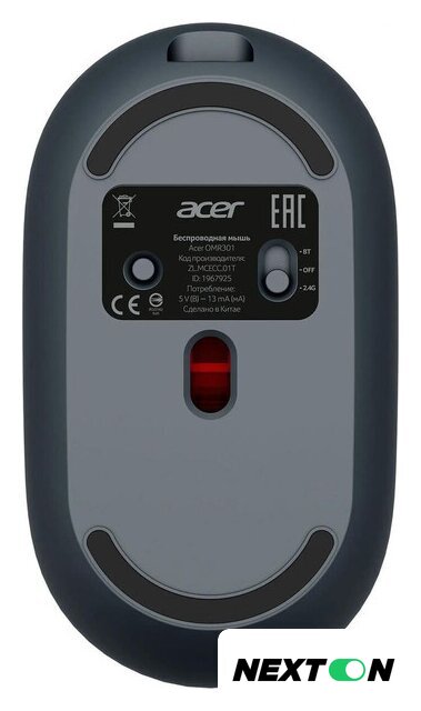 Мышь Acer OMR301 (черный) - Изображение №3 — Интернет-магазин Nexton