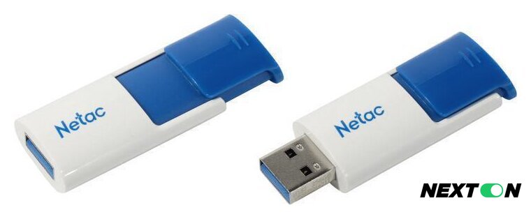 USB Flash Netac 256GB USB 3.0 FlashDrive Netac U182 Blue - Изображение №1 — Интернет-магазин Nexton