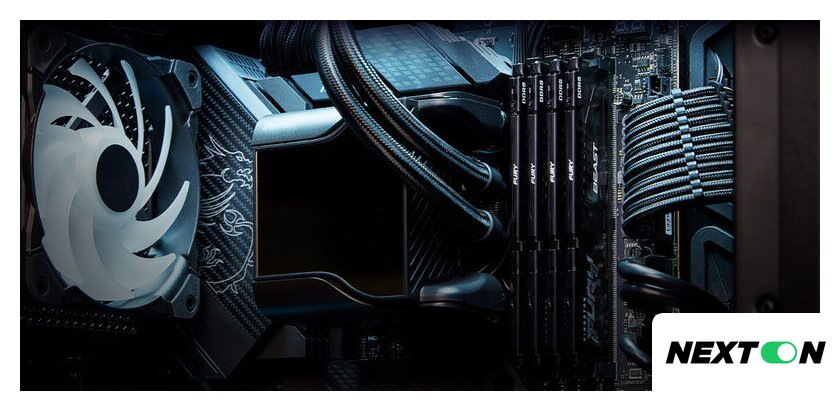 Оперативная память Kingston FURY Beast 2x16ГБ DDR5 6400 МГц KF564C32BBK2-32 - Изображение №4 — Интернет-магазин Nexton