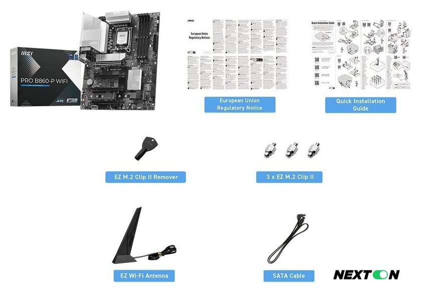Материнская плата MSI Pro B860-P WiFi - Изображение №2 — Интернет-магазин Nexton