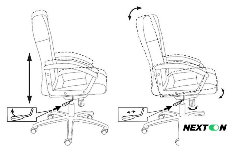 Офисное кресло Бюрократ T-9908AXSN-AB - Изображение №2 — Интернет-магазин Nexton