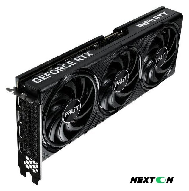 Видеокарта Palit GeForce RTX 5070 Infinity 3 OC NE75070S19K9-GB2050S - Изображение №1 — Интернет-магазин Nexton