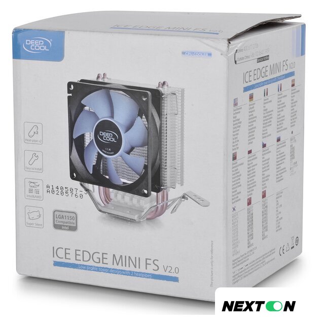 Кулер для процессора DeepCool ICE EDGE MINI FS V2.0 - Изображение №4 — Интернет-магазин Nexton