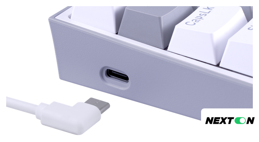 Клавиатура Redragon Fizz (серый/белый) - Изображение №7 — Интернет-магазин Nexton