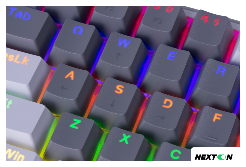 Клавиатура Redragon Fizz (серый/белый) - Изображение №4 — Интернет-магазин Nexton