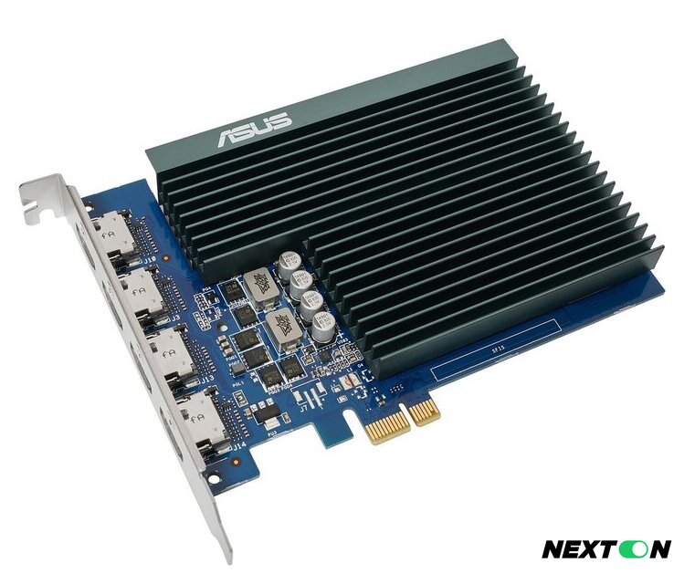 Видеокарта ASUS GeForce GT 730 2GB GDDR5 GT730-4H-SL-2GD5 - Изображение №2 — Интернет-магазин Nexton