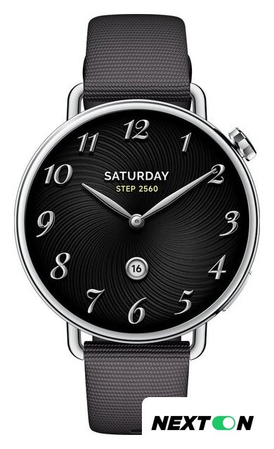 Умные часы Xiaomi Watch S4 41 мм (черный, международная версия) - Изображение №2 — Интернет-магазин Nexton