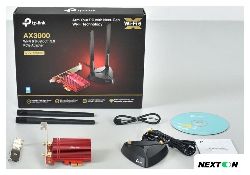 Wi-Fi/Bluetooth адаптер TP-Link Archer TX3000E - Изображение №4 — Интернет-магазин Nexton