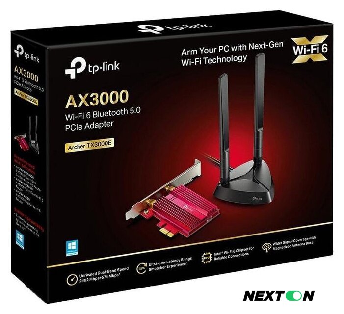 Wi-Fi/Bluetooth адаптер TP-Link Archer TX3000E - Изображение №3 — Интернет-магазин Nexton