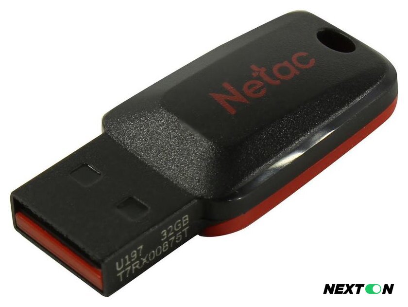 USB Flash Netac U197 USB 2.0 8GB NT03U197N-008G-20BK - Изображение №1 — Интернет-магазин Nexton