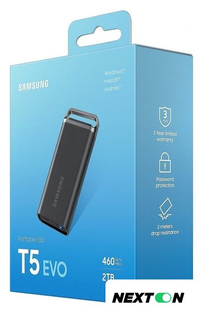 Внешний накопитель Samsung T5 EVO 2TB - Изображение №16 — Интернет-магазин Nexton