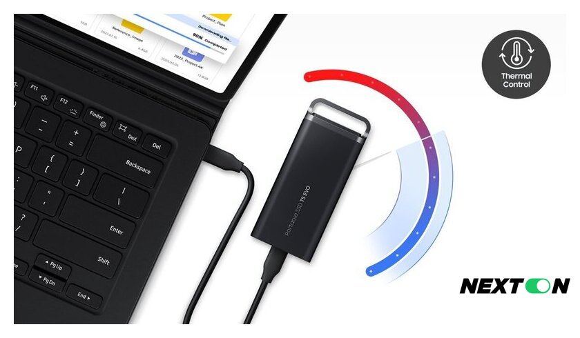 Внешний накопитель Samsung T5 EVO 2TB - Изображение №9 — Интернет-магазин Nexton