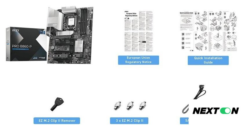 Материнская плата MSI Pro B860-P - Изображение №2 — Интернет-магазин Nexton