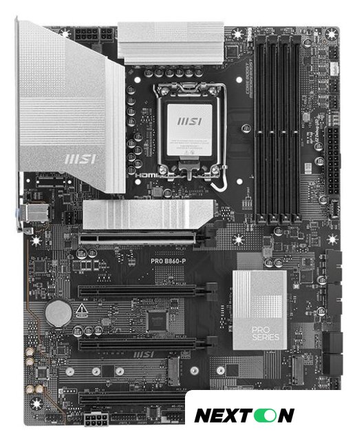 Материнская плата MSI Pro B860-P - Изображение №1 — Интернет-магазин Nexton