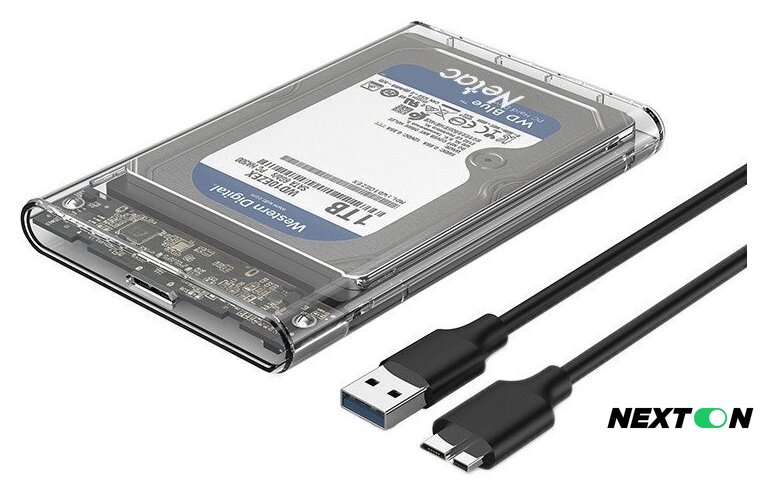 Бокс для накопителей 2.5