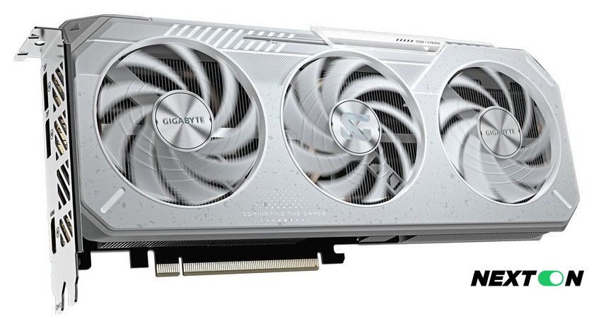 Видеокарта Gigabyte Radeon RX 9060 XT Gaming OC Ice 16G GV-R906XGAMINGOCICE-16GD - Изображение №2 — Интернет-магазин Nexton