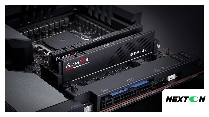 Оперативная память G.Skill Flare X5 2x32ГБ DDR5 6000 МГц F5-6000J2836G32GX2-FX5 - Изображение №5 — Интернет-магазин Nexton